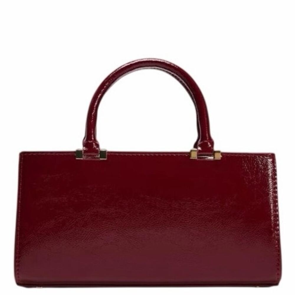 Zara Textured Burgundy Red Handbag Ref 6813/410 NWOT